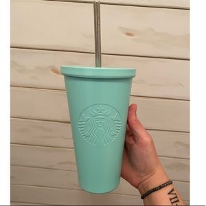 16oz. Mint Starbucks tumbler